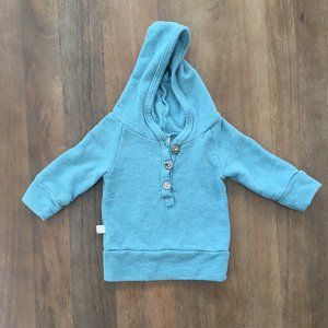 Childhoods light green raglan sleeve hoodie sweatshirt